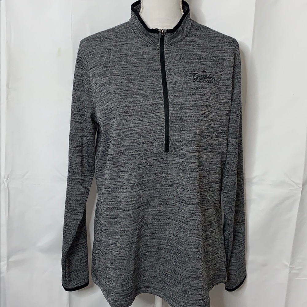 Nike Greenbrier Classic LS 1/2 Zip Top XL Gray
